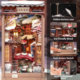 DIY Book Nook Kit: Kyoto Snow Whisper - 3D Miniature Scene