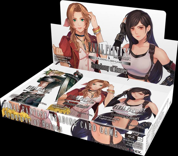 final.fantasy booster box Final Fantasy TCG: Symphony of Heroes (Opus XXXI) – Tanuki Games each booster is packed Select::RFID Sleeves Trainer – Pokedex - Crown zenith custom frame