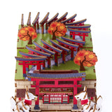 Wa-gu-mi Fushimi Inari Wooden 3D Puzzle Kit