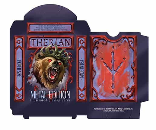 Playing Cards: Therian Metal Edition