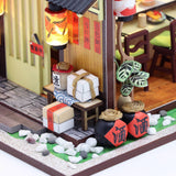 DIY Miniature House Kit: Sushi House - 3D Miniature Scene