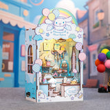Cinnamoroll Cloud Bakery - DIY Book Nook Kit - 3D Miniature Scene