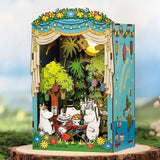 Moomin Moominous Dance Party  - DIY Book Nook Kit - 3D Miniature Scene