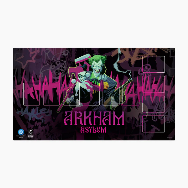 DC Deck-Building Game: Arkham Asylum Playmat (Kickstarter Exclusive)