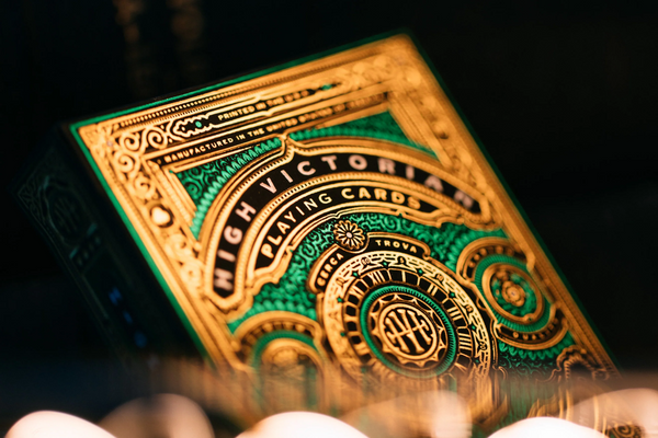 Theory 11 Playing Cards: High Victorian - Green