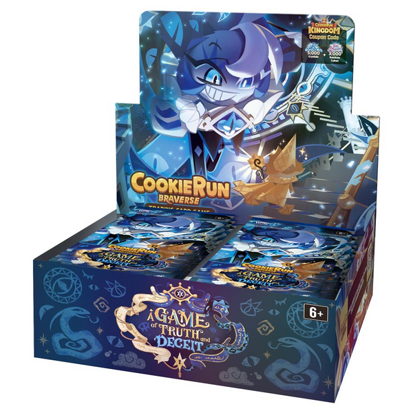 Cookie Run TCG: Set 4: A Game of Truth and Deceit Booster Box