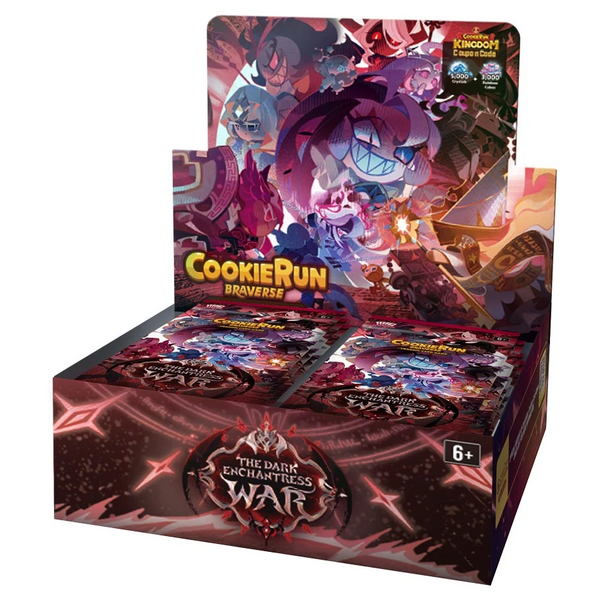 cookie run booster box Cookie Run TCG: Set 4: The Dark Enchantress War Booster Box