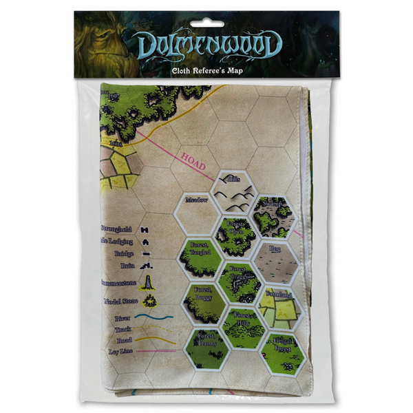Dolmenwood RPG: Cloth Referee’s Map