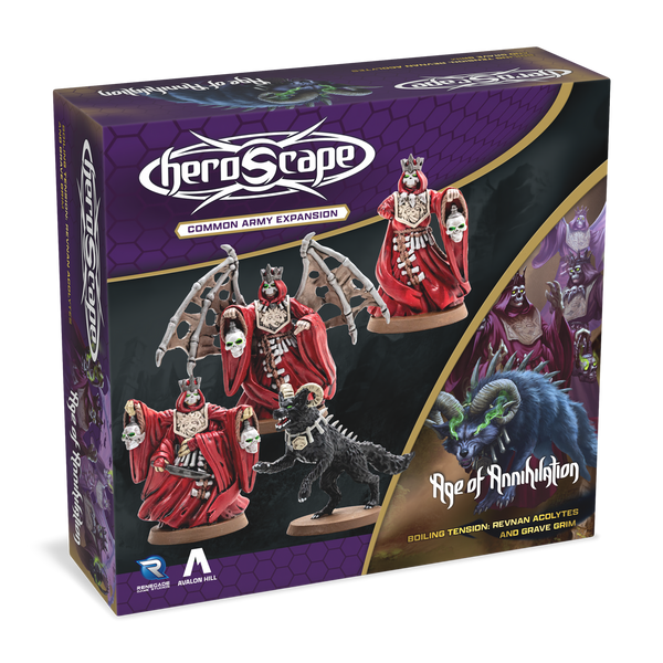 Heroscape: Revnan Acolytes & Grave Grim Common Army Expansion - Wave 6