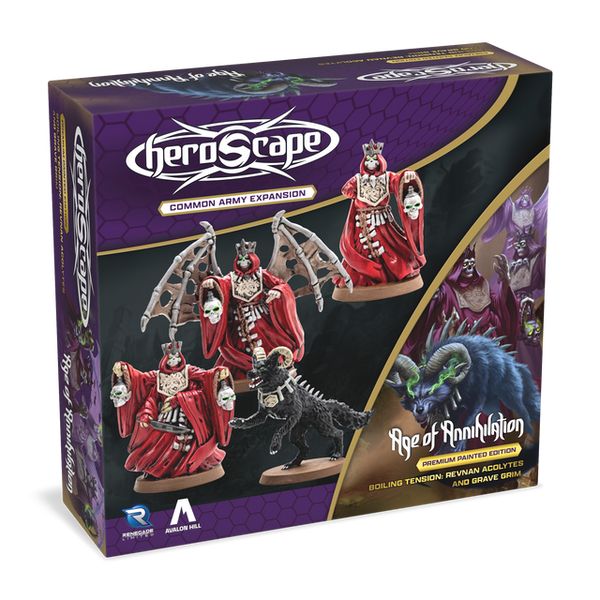 Heroscape: Revnan Acolytes & Grave Grim Common Army Expansion Painted Edition - Wave 6