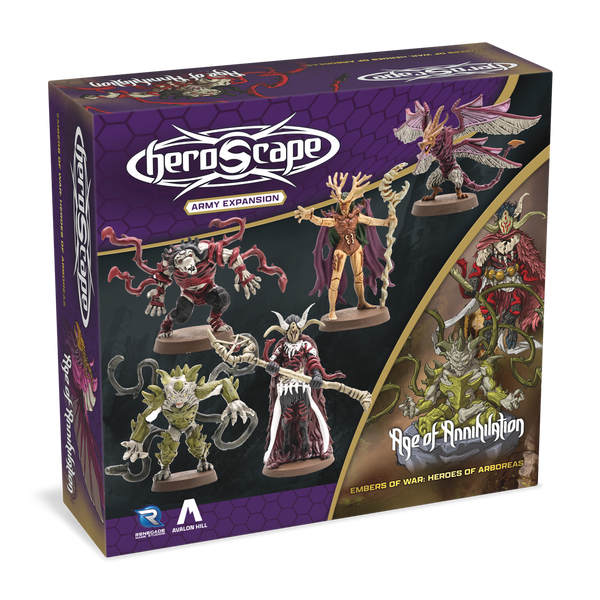 Heroscape: Heroes of Arboreas Army Expansion - Wave 7