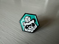 Tanuki Merch - Tanuki Head Enamel Pin