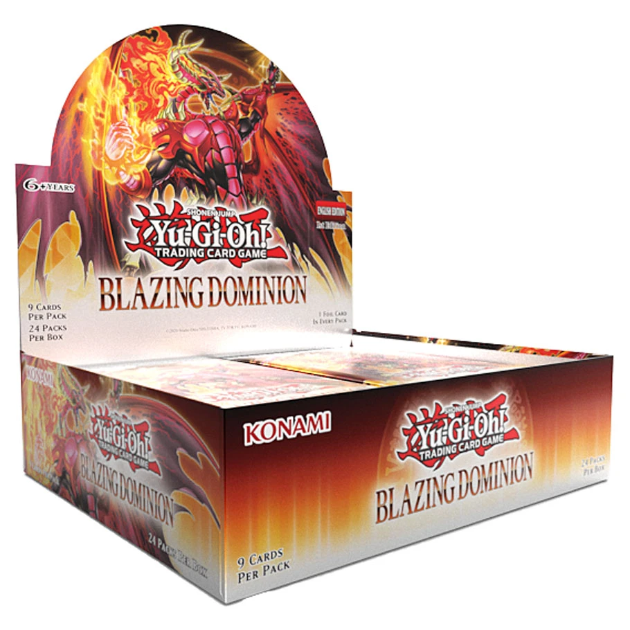 Yu-Gi-Oh! Blazing Dominion Booster Box Tanuki Games Yu-Gi-Oh! Blazing Dominion Booster Box Tanuki Games