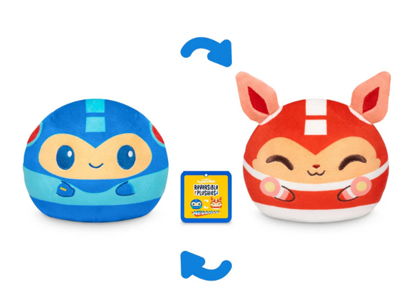 Plushie 4'': Mega Man / Rush Reversible (Capcom - Mega Man)