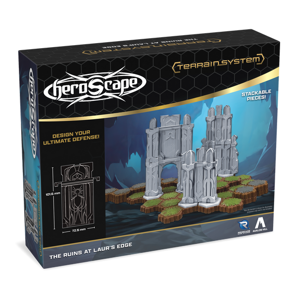 Heroscape: The Ruins at Laur’s Edge Terrain Expansion - Wave 7