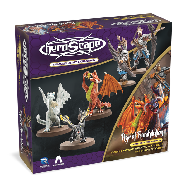 Heroscape: Greatbow Archers & Scions of Icaria Common Army Expansion Painted Edition - Wave 7