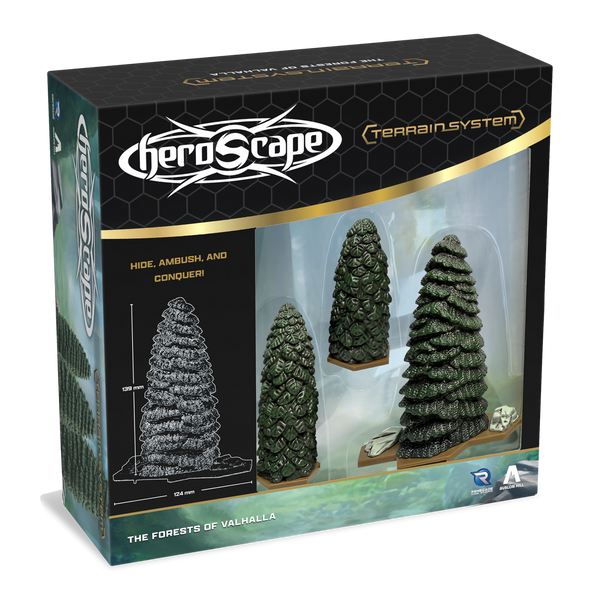 Heroscape: Forests of Valhalla Terrain Expansion - Wave 9