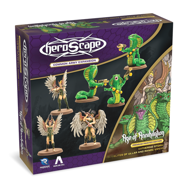 Heroscape: Elites of Ullar & Ranoc Vipers Common Army Expansion Painted Edition - Wave 9