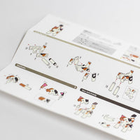 PIPEROID animals Cats Calico - paper craft kit from Japan