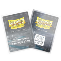 Dragon Shield - Board Game Sleeves - Clear Nonglare: Common Standard (100)