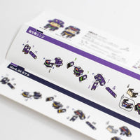 PIPEROID Evangelion series Shinji & Kaworu - paper craft kit