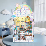 Cinnamoroll Cloud Bakery - DIY Book Nook Kit - 3D Miniature Scene