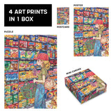 Supermarket - Puzzle (1000pcs)