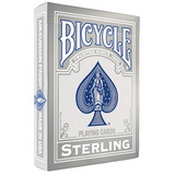 Bicycle Playing Cards: Sterling Red and Blue