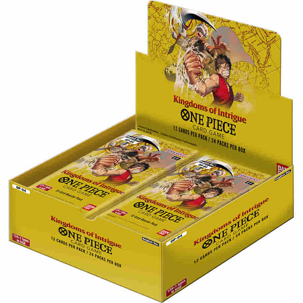 One Piece TCG: Kingdoms of Intrigue Booster Box [OP-04]