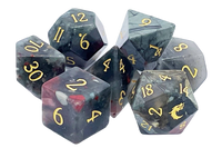 Gemstone - Bloodstone Old School Dice