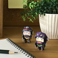 PIPEROID Evangelion series Shinji & Kaworu - paper craft kit