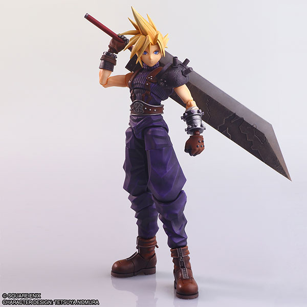 FINAL FANTASY CLOUD STRIFE フィギュア Final Fantasy VII: Structure Arts Action Figure - Cloud Strife