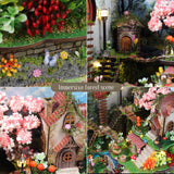 DIY Miniature House Kit: Fairy House - 3D Miniature Scene