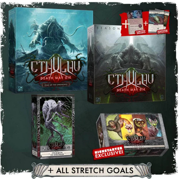 Cthulhu: Death May Die - Fear the Unknown: All-Knowing Pledge (Kickstarter)
