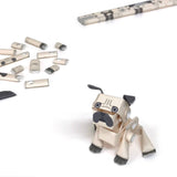 PIPEROID animals Dogs Pug - paper craft kit from Japan