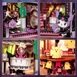 Kuromi Spooky House - DIY Book Nook Kit - 3D Miniature Scene