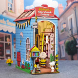 Peanuts Storybook Corner - DIY Book Nook Kit - 3D Miniature Scene
