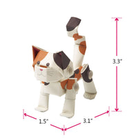 PIPEROID animals Cats Calico - paper craft kit from Japan