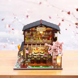 DIY Miniature House Kit: Sushi House - 3D Miniature Scene