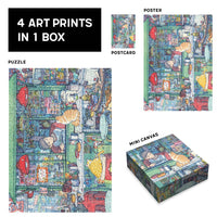 Cat Hours - Puzzle (1000pcs)