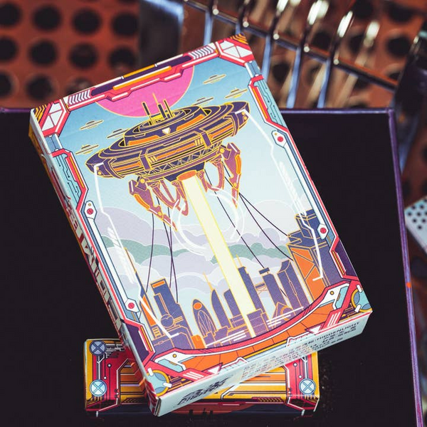 Playing Cards: The Flying Saucer Cyberpunk