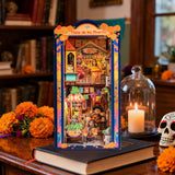 DIY Book Nook Kit: Plaza de los Muertos - 3D Miniature Scene