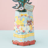 Hello Kitty® and Friends Pompompurin & Chococat Chamomile - 3D Miniature Scene
