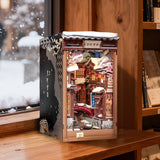 DIY Book Nook Kit: Kyoto Snow Whisper - 3D Miniature Scene