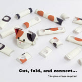PIPEROID animals Cats Calico - paper craft kit from Japan