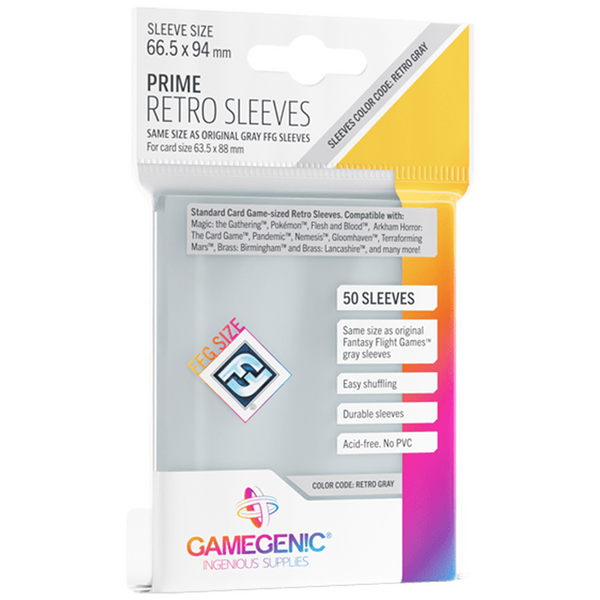 Gamegenic Retro Sleeves Prime (50)