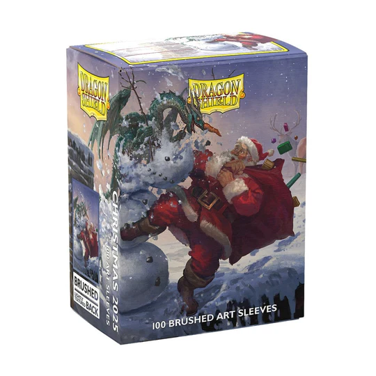 Dragon Shield 100 Pack: Brushed Art - Christmas 2025