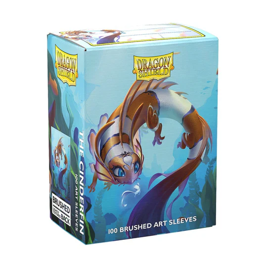 Dragon Shield 100 Pack: Brushed Art - Sprit Animals: The Cinderfin (100)