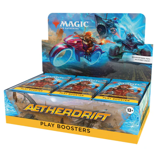 Magic the Gathering: Aetherdrift Play Booster Box – Tanuki Games
