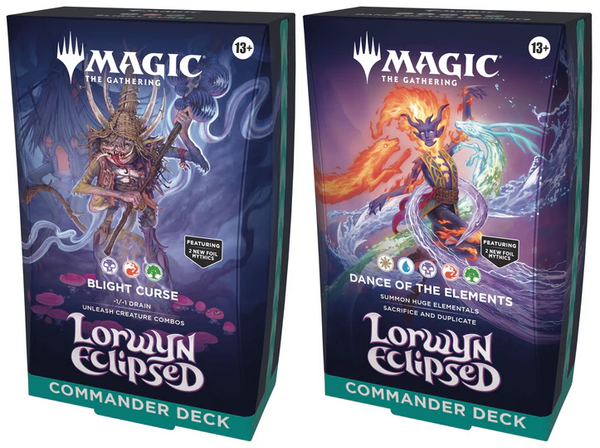 Magic The Gathering: ECL Lorwyn Eclipsed Commander Deck (Set of 2) – Tanuki Games